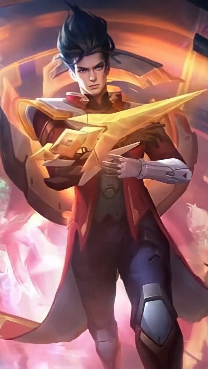 natan starlight skin captain chorno Mlbb Natan Wallpaper, Mobile Legends Natan, Natan Mobile Legends, Natan Mlbb, Mobil Legend, Bruno Mobile Legends, Hero Fighter, Mlbb Wallpaper, Gold And Black Background