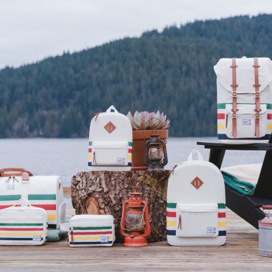 Hbc Stripes, Mercantile Store, Tim Horton, Herschel Rucksack, Camp Wandawega, Hudson Bay Blanket, Muskoka Cottage, Plaid Clothing, Hudson Bay Company