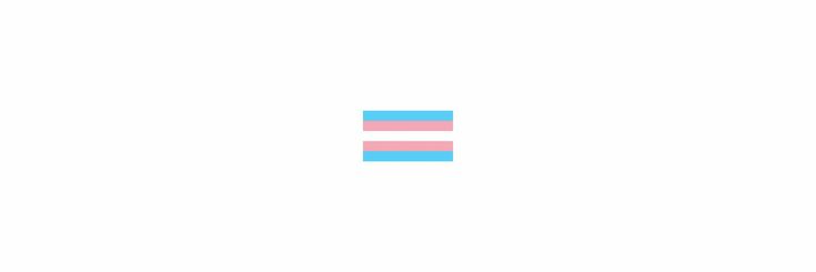 a blue and pink rectangle on a white background with the letter e in it's center