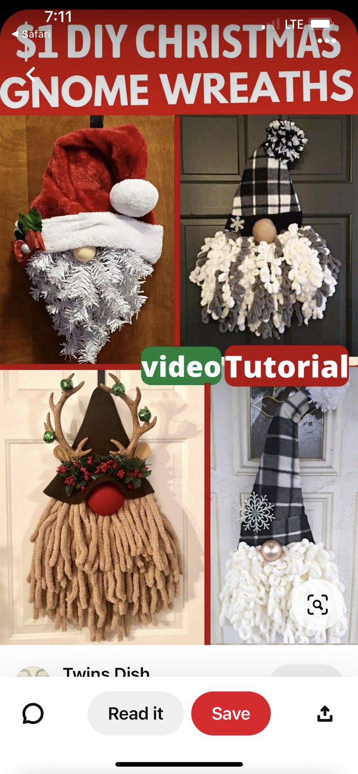 christmas wreaths made out of yarn and other things to make them look like they have been