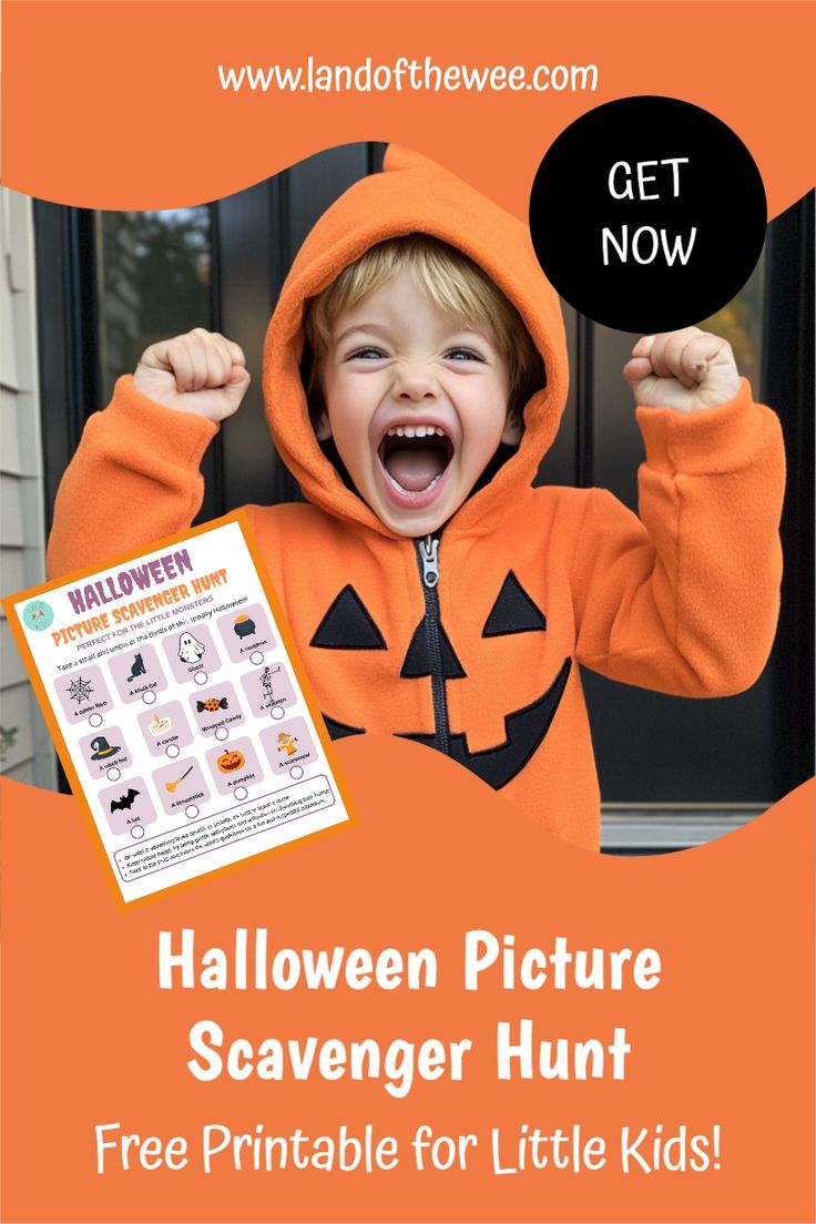 excited little kid for a scavenger hunt on halloween Summer Backyard Activities, Picture Scavenger Hunt, Kids Bath Products, Picture Scavenger Hunts, Halloween Ideas For Kids, Kid Friendly Party, Boo Bash, Snow Play, Halloween Scavenger Hunt