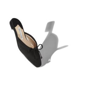 BALLERIMU Elegant Bow Slip-on Mules, Elegant Slip-on Mules With Bow, Casual Evening Mules With Leather Sole, Elegant Leather Mules With Bow, Chic Flat Heel Mules With Wrapped Heel, Chic Mules With Wrapped Flat Heel, Chic Suede Closed Toe Mules, Chic Closed Toe Suede Mules, Chic Closed Toe Suede Flats