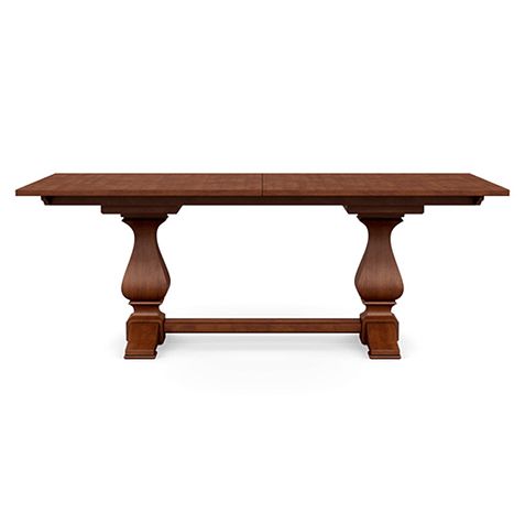 an image of a wooden table on a white background with clipping path to the top