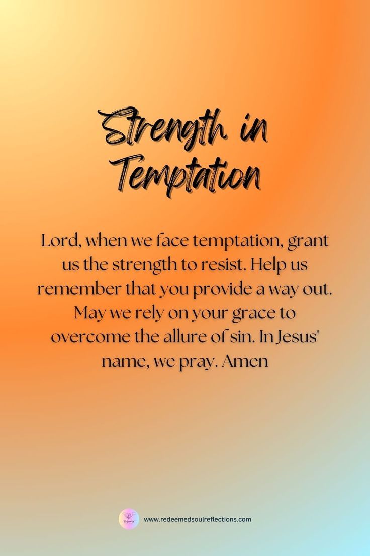 an orange and blue background with the words strength in temple