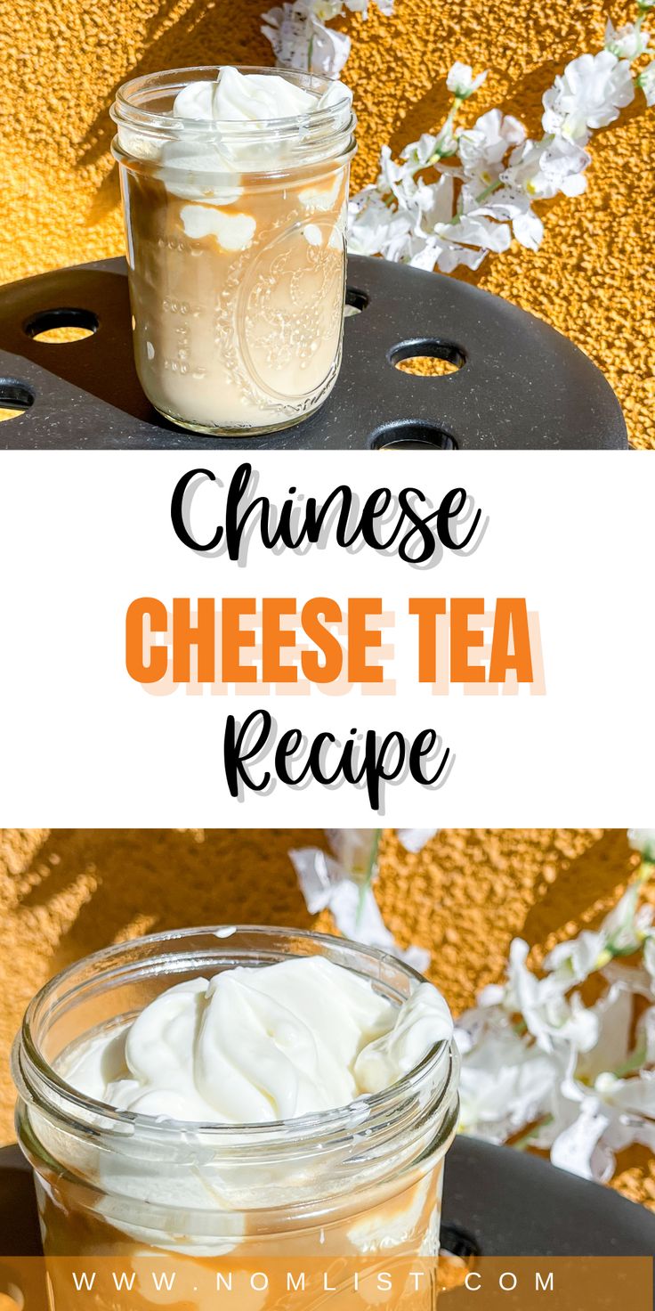 Chinese Tea and Coffee with a sweet and salty cheese foam on top recipe Fijian Food, Cheese Tea, Asian Fusion Recipes, Best Treats, Cultural Food, Fusion Recipes, All Pins, Cinnamon Tea, Delicious Drink Recipes