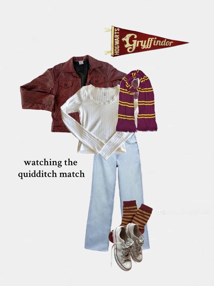 Hogwarts Dress Inspired Outfits, Cute Gryffindor Outfits, Hermione Granger Wardrobe, Grifindor Aestethic Outfits, Modern Hufflepuff Outfits, Outfits Hogwarts Dr, Gryffindor Outfits Aesthetic, Harry Potter Outfit Inspiration, Griffindor Outfits Aesthetic