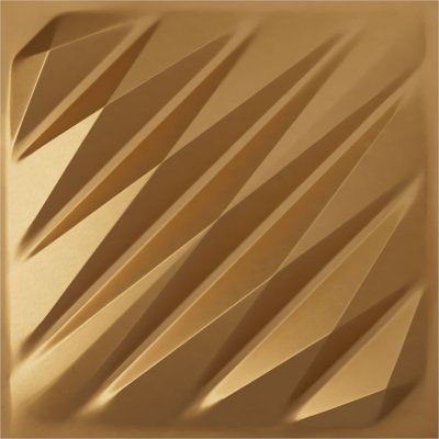 an abstract photo of gold colored paper with wavy lines on the bottom, and light brown background