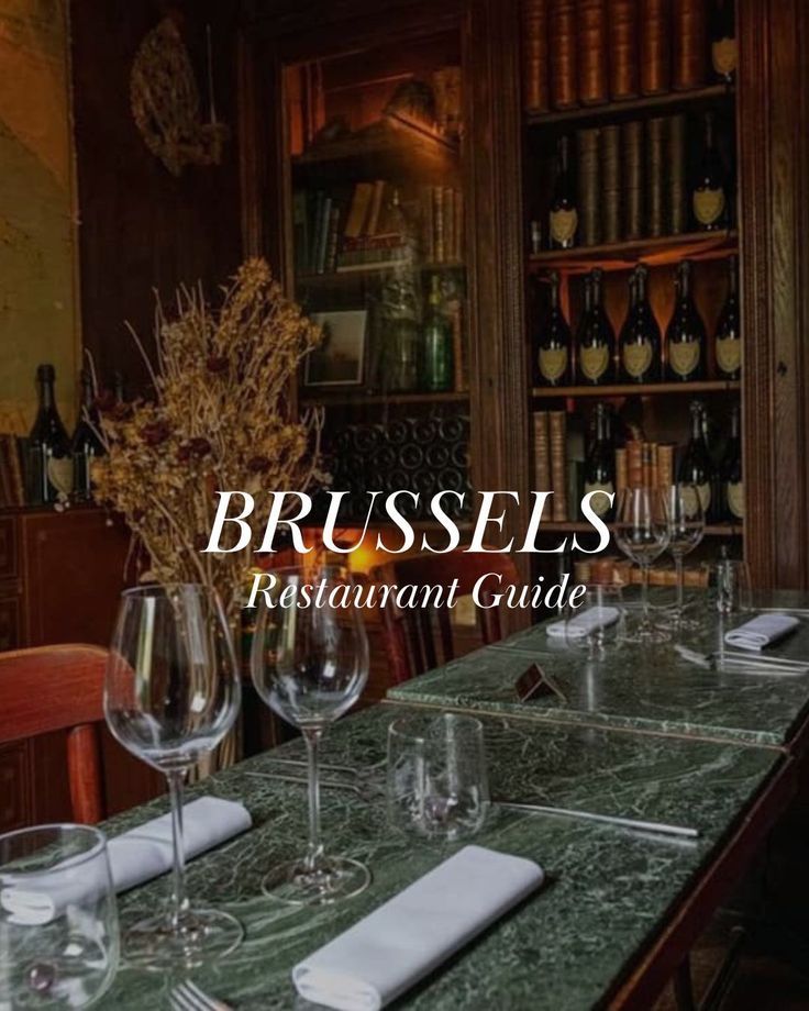 Cozy restaurant in Brussels with dark and woody interior Brussels Travel Guide, Brussels Travel, Beer Guide, Restaurant Guide, Brussels Belgium, The Middle Ages, City Trip, Eat Well, Lists To Make