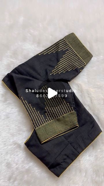 Shalu Saree Blouse Design, Only Thread Work Blouse Designs, Thread Work Blouse Designs, Blouse Desine, Blouses Saree, Thread Work Blouse, Traditional Blouse Designs, Kurti Neck, Designer Studio