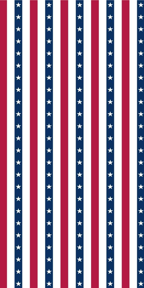 an american flag pattern with stars and stripes