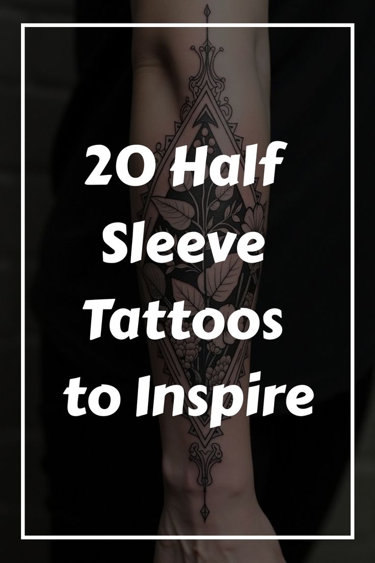 20 Half Sleeve Tattoos to Inspire Scifi Sleeve Tattoo, Patriotic Arm Sleeve Tattoos, Black And White Arm Tattoos, Tattoo Designs Men Forearm Half Sleeves, Wrap Around Forearm Tattoos Men, Sleeve Fillers For Women Tattoo Ideas, Forearm Tats Men, Negative Space Tattoo Sleeve, Geometric Style Tattoo