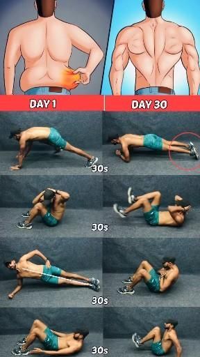 a series of pictures showing how to do the same exercise