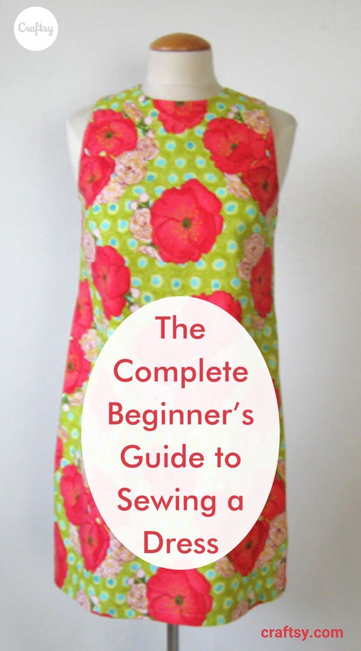 the complete beginner's guide to sewing a dress on a mannequin