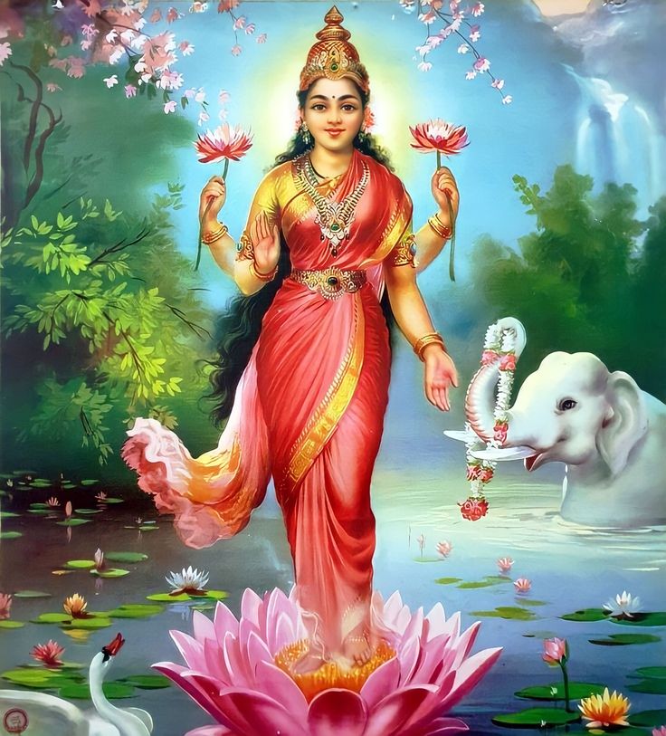 #Lakshmi #luxmi #mahalaxmi #mahaluxmi #laxmi #gajalakshmi Gaja Lakshmi, Lakshmi Maa, Maa Lakshmi, Devi Maa, Internal Energy, Lakshmi Narayan, God Blessings, Hindu Gods And Goddesses, Saraswati Goddess