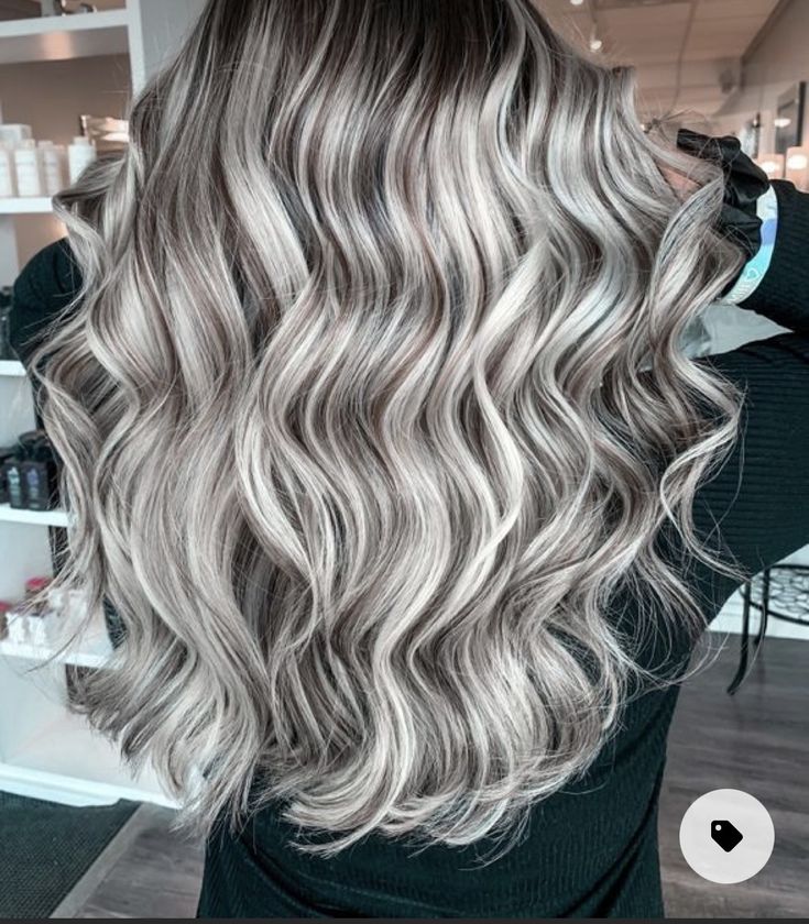 Chocolate Lowlights, Dark Silver Hair, Silver Hair Shampoo, Icey Blonde, Silver Blue Hair, Silver Hair Color Ideas, Silver Ombre Hair, Hair Color Transformation, Ashy Hair