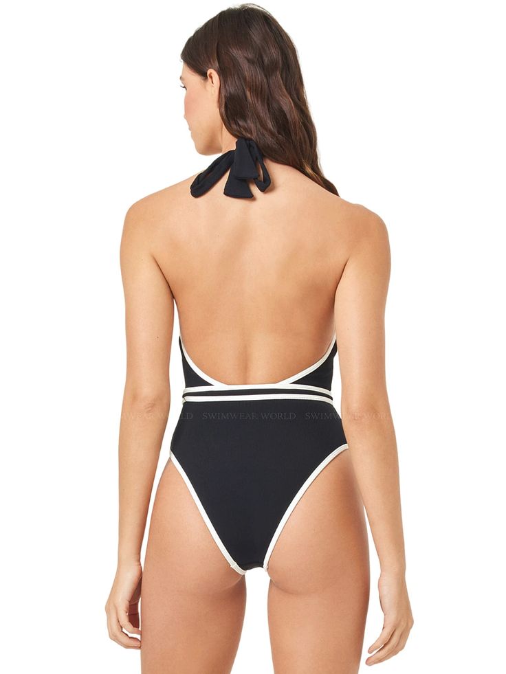 From boating to a beach day, the Caicos One Piece is bringing the chic. With a removable belt featuring a toggle/ring detail, adjustable ties that lead into a deep-v neckline and classic coverage this one looks perfect paired with a sarong and bare feet.
 Size: XS, S, M, L, XL Elegant Adjustable Swimwear For Poolside, Chic Adjustable Swimwear For Poolside, Elegant Adjustable Swimwear For Pool, Chic Adjustable Swimwear For Spring, Elegant Adjustable Swimwear, Chic Swimwear For Beach With Tie Back, Chic Swimwear With Tie Back For Beach Season, Chic Tie-back Swimwear For Beach Season, Chic Tie Back Swimwear For Beach