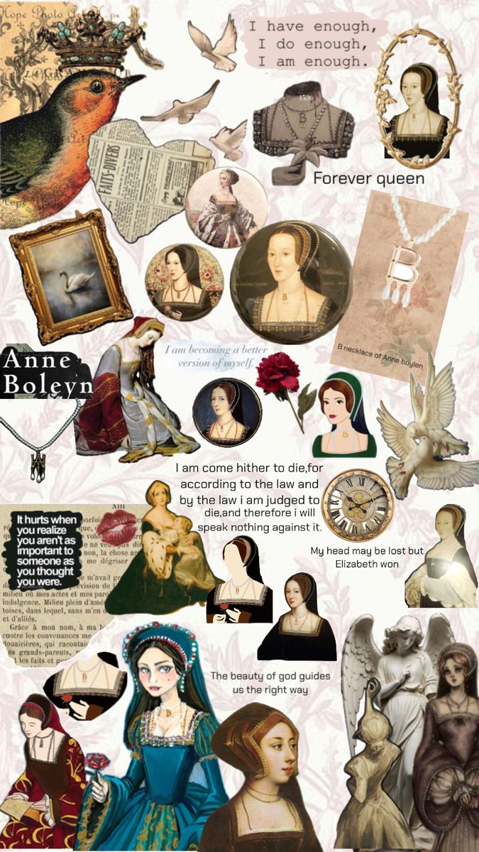 a poster with many different pictures and words on it's back side, including an image of women in dresses