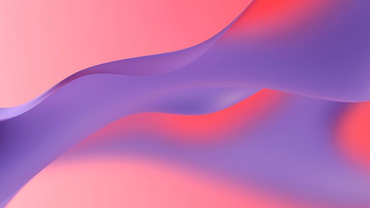 an abstract pink and purple background with wavy lines on the bottom half of the image