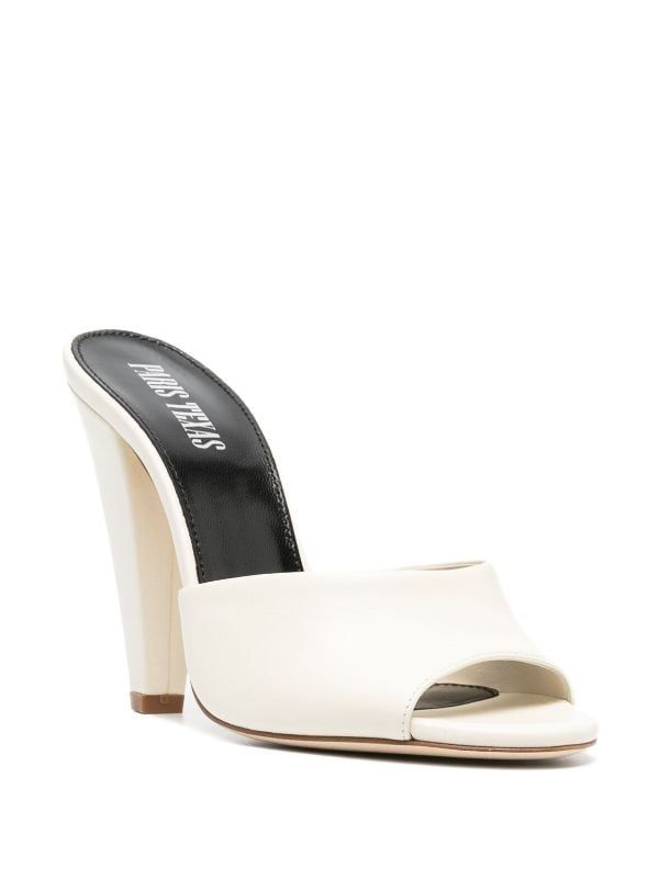 Paris Texas Olivia 120mm open-toe Mules - Farfetch Paris Texas, Open Toe, Texas, Paris