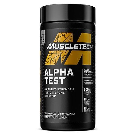 Testosterone is the primary hormonal driver of muscle growth. In fact, when it comes to fitness, muscle growth and body composition, normal testosterone levels are essential for you to succeed at your fitness goals. AlphaTest is scientifically engineered to deliver a powerful testosterone-boosting ingredient matrix to stimulate free testosterone, maintain a peak testosterone-to-estradiol ratio and enhance ATP levels! WHO SHOULD USE IT AlphaTest can be used by active men, fitness enthusiasts and Testosterone Booster Men, Pill Packaging, Organic Molecules, Boost Testosterone, Bodybuilding Supplements, Testosterone Booster, Testosterone Levels, Workout Supplements, Muscle Growth