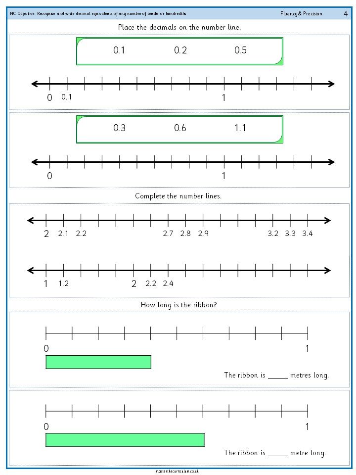 the number line worksheet with numbers on it