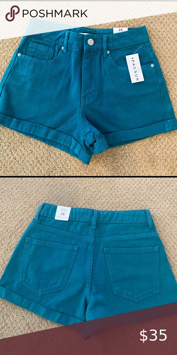 PacSun Deep Teal Denim Mom Shorts comfortable denim shorts  unique color PacSun Deep Teal Denim Mom Shorts PacSun Shorts Jean Shorts Denim Mom Shorts, Pacsun Shorts, Mom Shorts, Deep Teal, Unique Colors, Pacsun, Jean Shorts, Casual Shorts, Denim Shorts