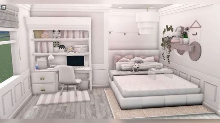 Bloxburg Bedroom Ideas Exterior, Bedroom Layout Ideas Bloxburg, Room Idea For Bloxburg, Small Bedroom Idea Bloxburg, Bloxburg Bedroom Ideas Aesthetic Easy, Cheap Bloxburg Bedroom Ideas, Blox Burg Interior, Coastal Bedrooms Master Bloxburg, Bedroom Ideas On Bloxburg