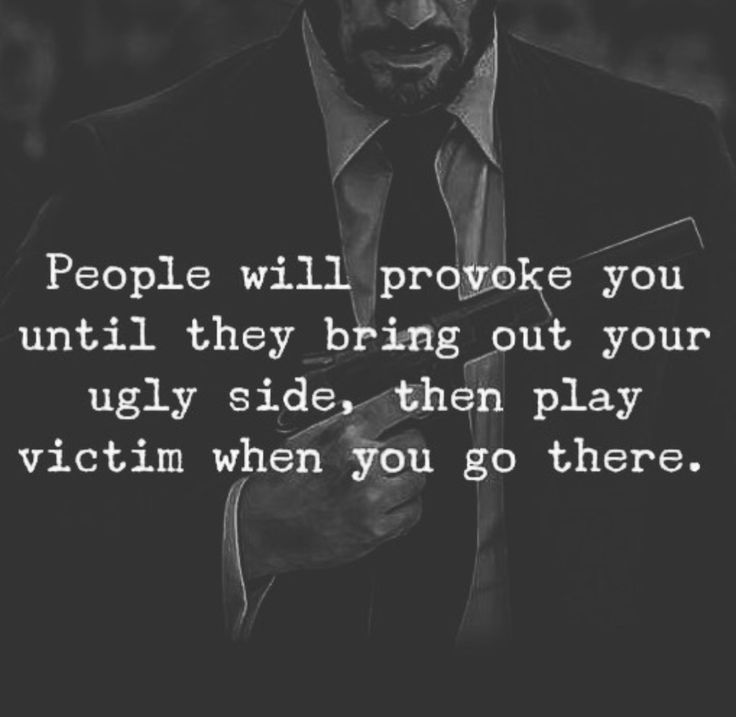 a man in a suit and tie with a quote about people will prove you until they bring out your ugly side, then play victim when you go there