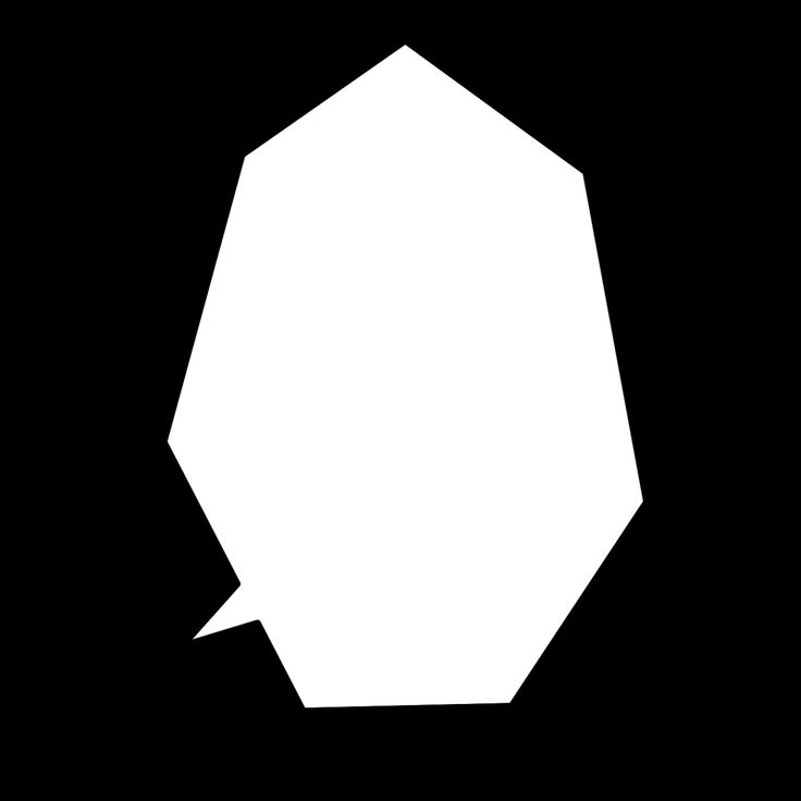 a black and white photo of an origami style object on a dark background