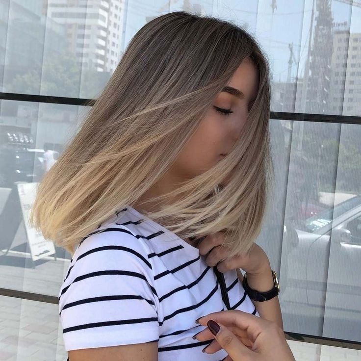 Blonde Ombre Balayage, Dark Blonde Hair Color, Dark Blonde Hair, Ombré Hair, Short Hair Color, Hair Color Balayage, Hair Inspiration Color, Short Curly Hair, Blonde Color