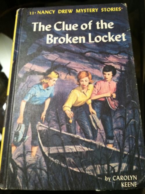 the clue of the broken locket by caryn keene is shown in this children's book