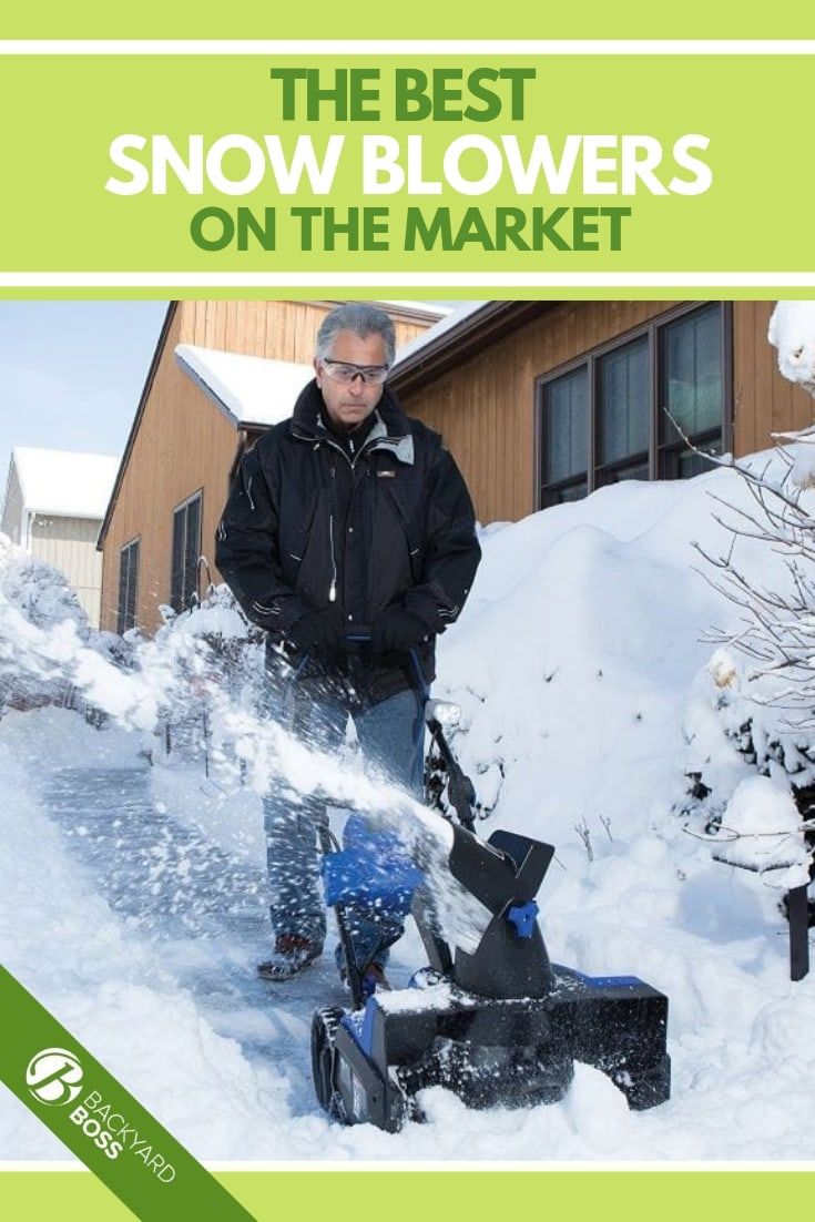 the best snow blowers on the market