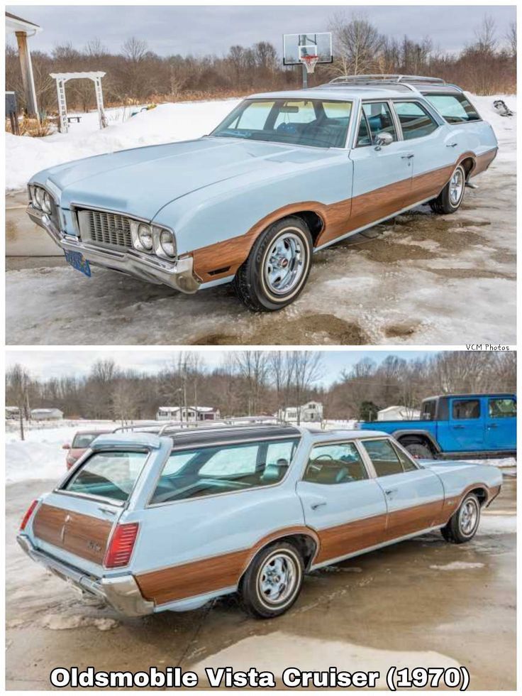 #Oldsmobile Vista Cruiser(1970) Oldsmobile Vista Cruiser, Vista Cruiser, Station Wagon Cars, Wagon Cars, Old Vintage Cars, Woody Wagon, Mercury Cars, Ford Ltd, Station Wagons