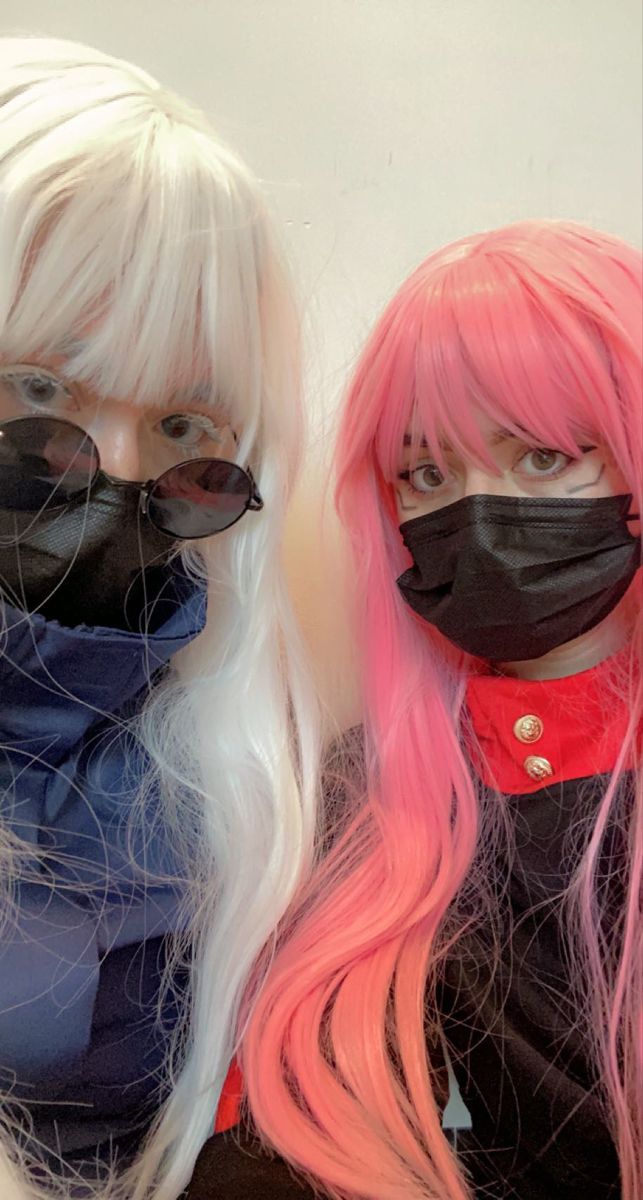 Duo Anime Cosplay Ideas, Cosplayer Aesthetic, Duo Cosplay, Jjk Cosplay, Female Cosplay Ideas, Gojo Cosplay, Cosplay Convention, Cosplay Ideas Women, Anime Convention