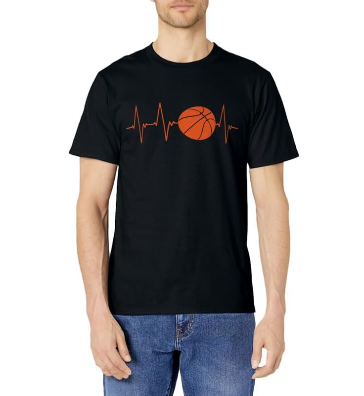 PRICES MAY VARY. PERFECT SURPRISE: Looking for a cool basketball present for your brother, dad, or freinds? Let them show their love for the team and the sport. Lightweight, Classic fit, Double-needle sleeve and bottom hem Casual Basketball T-shirt With Screen Print, Casual Basketball T-shirt With Letter Print, Casual T-shirt With Heat Transfer Vinyl For Sports Events, Basketball Team Logo T-shirt, Basketball Fan Apparel Cotton T-shirt, Basketball Graphic Tee For Sports Season, Graphic Tee For Basketball Sports Season, Basketball Team Name T-shirt In Cotton, Black Team Spirit Basketball T-shirt