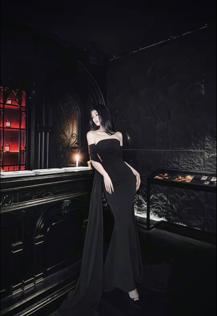 Mafia Dress, Outfit Korean Style, 파티 �드레스, Fashion Drawing Dresses, Pretty Prom Dresses, Gala Dresses, Feminine Aesthetic, Fashion Design Clothes, Feminine Energy