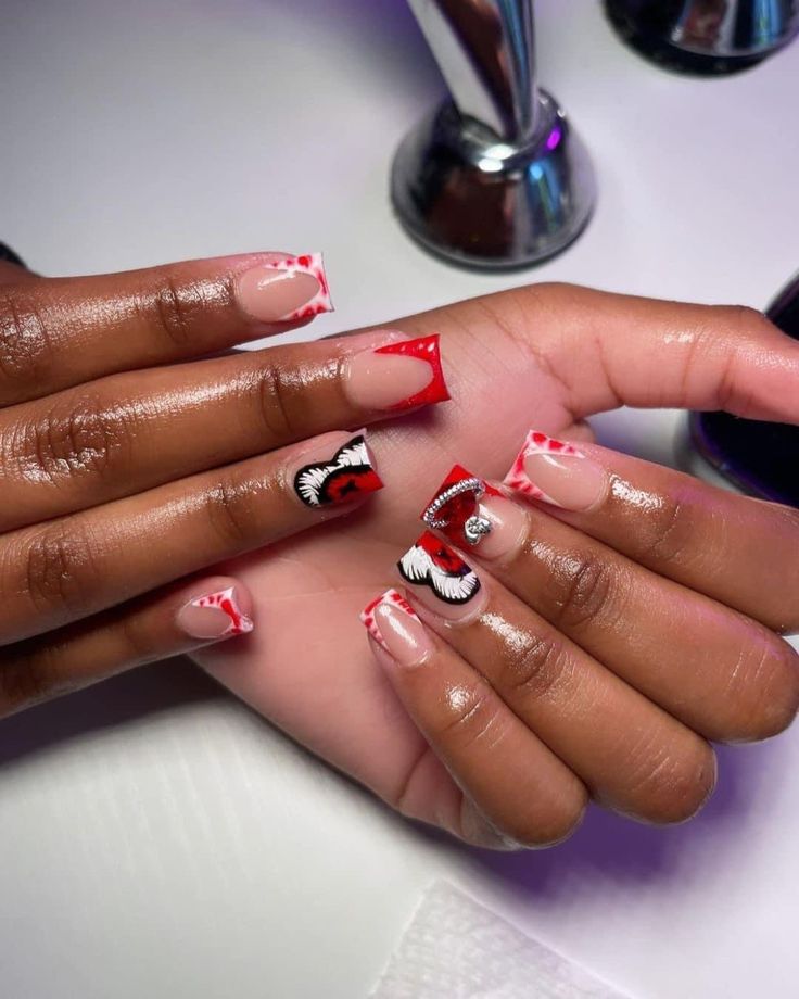 Acrylic Toe Nails, Acrylic Nail Set, Red Acrylic Nails, Long Acrylic Nail Designs, Hard Nails, Perfect Manicure, Colored Acrylic Nails, Girly Acrylic Nails, Cute Acrylic Nail Designs