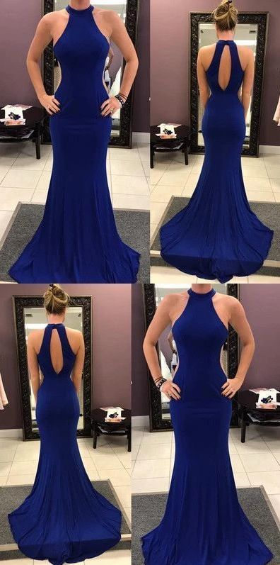 WD0294,Mermaid Keyhole Back Royal Blue Prom Dress,Sexy Prom Dress on Storenvy Royal Blue Prom Dress, Ball Makeup, Halter Party Dress, Prom Dresses Mermaid, Royal Blue Prom, Prom Season, Blue Prom Dress, Royal Blue Prom Dresses, Prom Dresses 2018