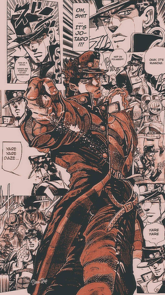 Jotaro Joestar, Crusader Wallpaper, Kujo Jotaro, Jojo Jojo, Jojos Bizarre Adventure Jotaro, Whatsapp Wallpapers Hd, Adventure Anime, Jojo's Adventure, Jojo Parts