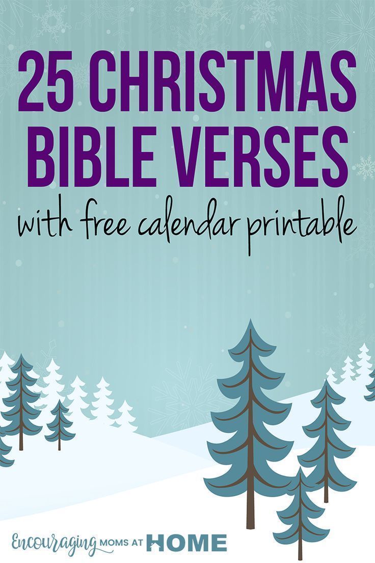 the 25 christmas bible verses with free printable