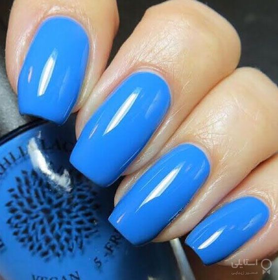 30 طرح ناخن بهاری برای سال 1402 (قسمت اول) - استایلی Summer Nails Baddie, Nail Polish Black, Nails Baddie, Nail Polish Manicure, Cruelty Free Nail Polish, Silver Nail Art, Pretty Nail Polish, Blue Acrylic Nails, Black Dahlia