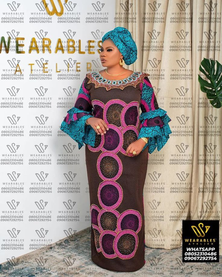 Ankara Gowns, African Maxi Dresses, Lagos Nigeria, African Attire, African Fashion, Showroom, Long Dress, Broadway, Ready To Wear