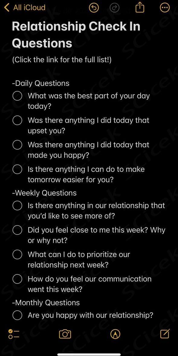 75 Relationship Check In Questions For Couples- {Daily, Weekly, & Monthly} Questions For Bf And Gf, Relationship Questions Boyfriends, Relationship Check Up Questions, Things To Ask In A New Relationship, Couples Weekly Check In Questions, Daily Relationship Check In Questions, Daily Check In Questions For Couples, Daily Questions To Ask Your Boyfriend, Couples Weekly Check In