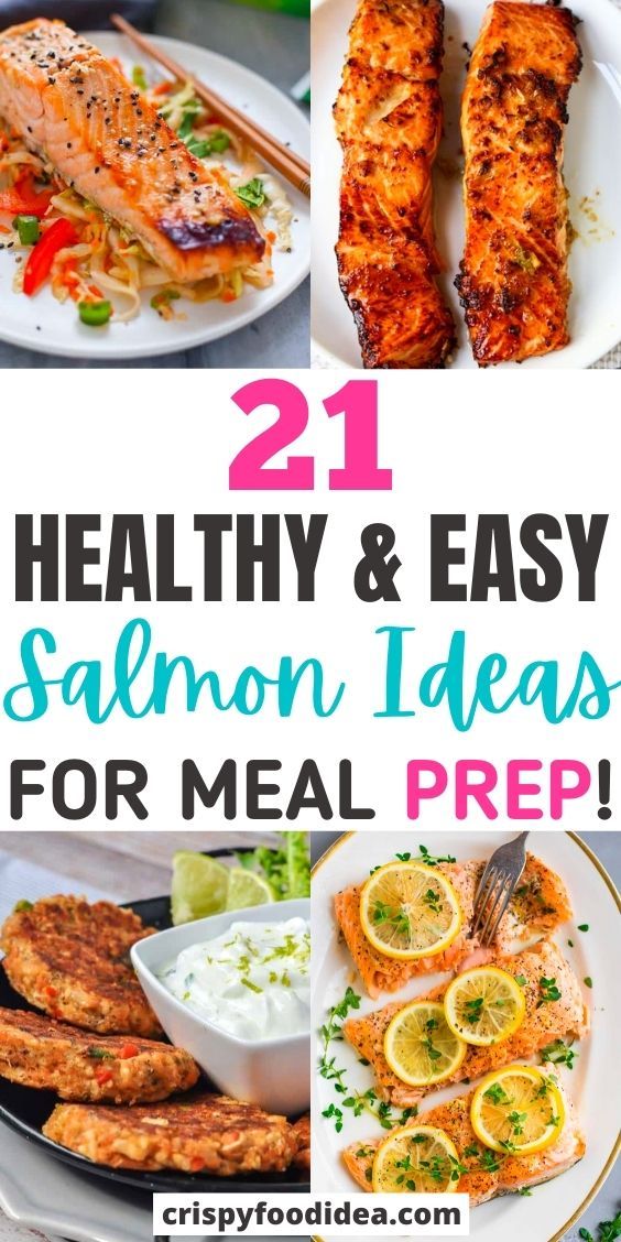 healthy and easy salmon ideas for meal prep