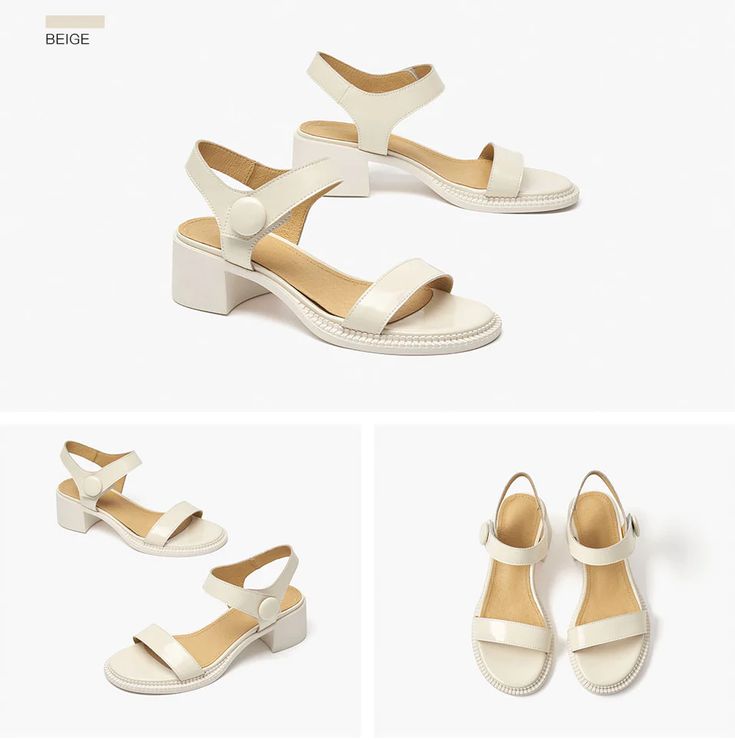 Sharon Women's Sandal | Ultrasellershoes.com – Ultra Seller Shoes White Polyurethane Sandals For Summer, Casual White Heels In Faux Leather, Casual White Faux Leather Heels, Casual Block Heel Shoes In Polyurethane, White Faux Leather Heels For Summer, Casual Polyurethane Block Heels, Trendy White Faux Leather Sandals, Brand Name Shoes, Brand Collaboration