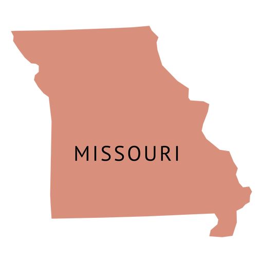 a map of the state of missouri