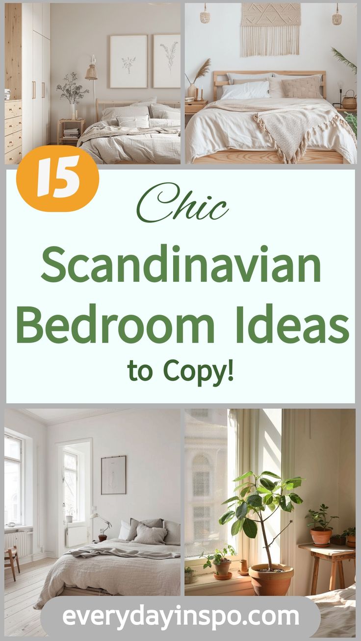 the top ten scandinavian bedroom ideas to copy in this post - it - yourself guide