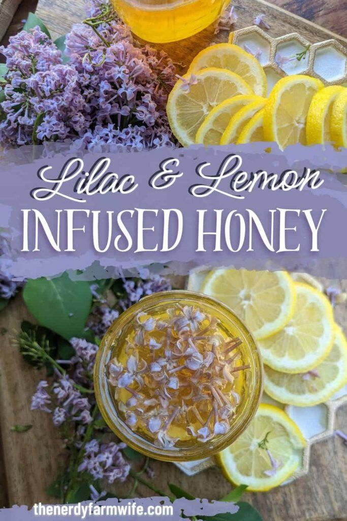 lemons, lavender and honey are the ingredients for this recipe