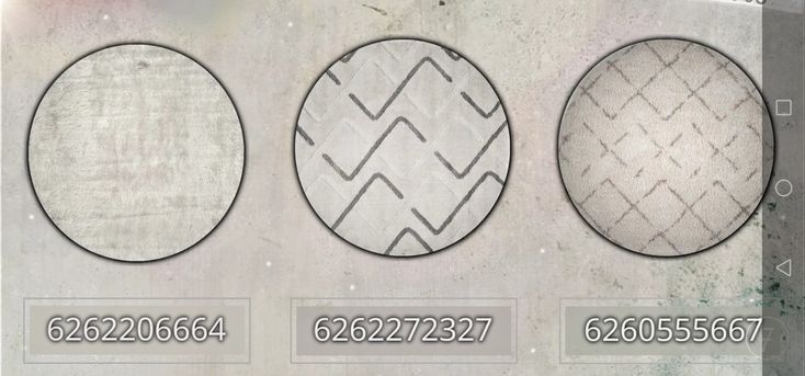 three circles are shown with the same pattern on them, and each has different numbers