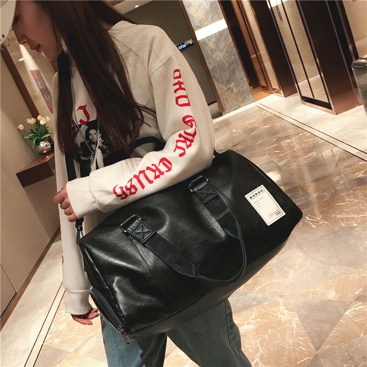 Overview:The bag is very small,fashion and lightweight, reducing the burden for travel .can't fit basketballSpecification:Function Waterproof, storage, wear-resistantBag shape cross section squareProcessing methods: soft surfaceColor Black Large, Black Small, Red Large, Red SmallSize:big bag: 52cm* 25cm* 27.5cmsmall bag: 45cm*25cm*23cmPackage Content :Sports Gym Bag*1 Casual Black Tote Gym Bag, Black Rectangular School Travel Bag, Black High-capacity Functional Shoulder Bag, Rectangular Black School Travel Bag, Black Rectangular Travel Bag For Sports, Casual Large Capacity Gym Backpack, Modern Gym Bag With Large Capacity For Daily Use, Sporty Black Leather Backpack, Sporty Black Rectangular Duffle Bag